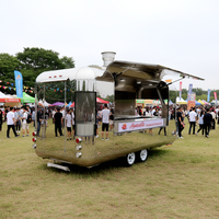 Camion de cuisine mobile pour poulet frit, camion de restauration pour pizzas et burgers, camion de tacos, camion de café mobile, chariot de hot-dogs