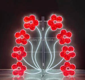 كبير ضوء ندفة الثلج الديكور القطب التجاري - Product Image 3