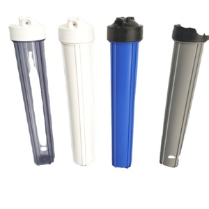 Hộ Gia Đình 20H 3/8 Cổng 1/2 Cổng Đơn <span class=keywords><strong>O</strong></span> Vòng Nhựa Trong Suốt Với Giảm Áp Lực Bộ Lọc Nước Vỏ Hộp - Product Image 1