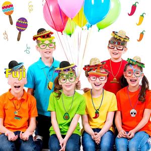 <span class=keywords><strong>Bandeau</strong></span> de chapeau mexicain à la mode pour la décoration intérieure pour le carnaval fête d'halloween conception personnalisée sac en <span class=keywords><strong>PVC</strong></span> emballage décorations de vacances - Product Image 2