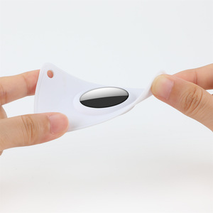 Lot de 2 étuis pour cartes de haute qualité pour portefeuille <span class=keywords><strong>Airtag</strong></span> Insert étui pour cartes en silicone Ultra mince pour porte-carte <span class=keywords><strong>Apple</strong></span> <span class=keywords><strong>Airtag</strong></span> - Product Image 5