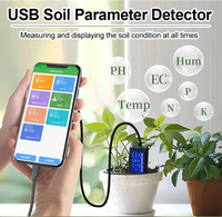 7-en-1 testeur de sol température capteur d'humidité transmetteur serre Agriculture RS485 conductivité d'humidité EC NPK PH détecteur