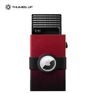 Ngón tay cái lên chống mất không khí Phụ Kiện Thẻ màu đen Silicone không khí giữ ví Dây đeo thẻ không khí dây đeo - Product Image 3