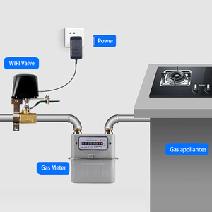 Válvula Inteligente Tuya para Fugas de Gas, Controlador de Cierre Automático WiFi para Agua/Aire, Compatible con Alexa y <span class=keywords><strong>Google</strong></span> Home, Temporizador de Cuenta Regresiva - Product Image 3