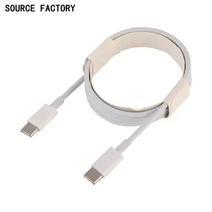 Factory Custom High Quality 1M 2M 3FT 60W 3A PD Fast Charging USB Type C To USB Type C Cable C Mobile Phone Data Cable