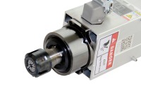 Moteur de broche électrique CNC à double axe refroidi par air de 3,5 kW 18 000 tr/min pour machine de fraisage CNC