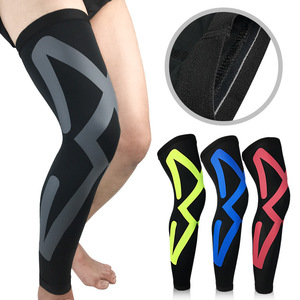 Protector de rodilla para ciclismo para correr, protector de pierna ajustado deportivo con cubierta de pantimedias para proteger la pierna para hombres y mujeres con tubo largo - Product Image 5
