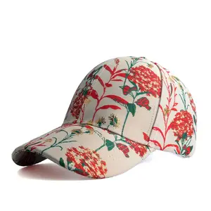 男女通用经典棒球帽可调太阳帽休闲爸爸帽时尚刺绣标志快照蒲公英印花运动帽