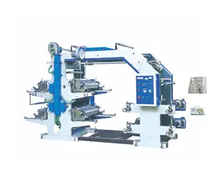 Top quality pp non-woven fabric flexo 2 color silk screen printing machine in China