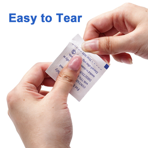 Toallitas de Algodón con <span class=keywords><strong>Alcohol</strong></span> Etílico al 75% para Uñas, Paquete Individual de 100 Unidades - Product Image 5