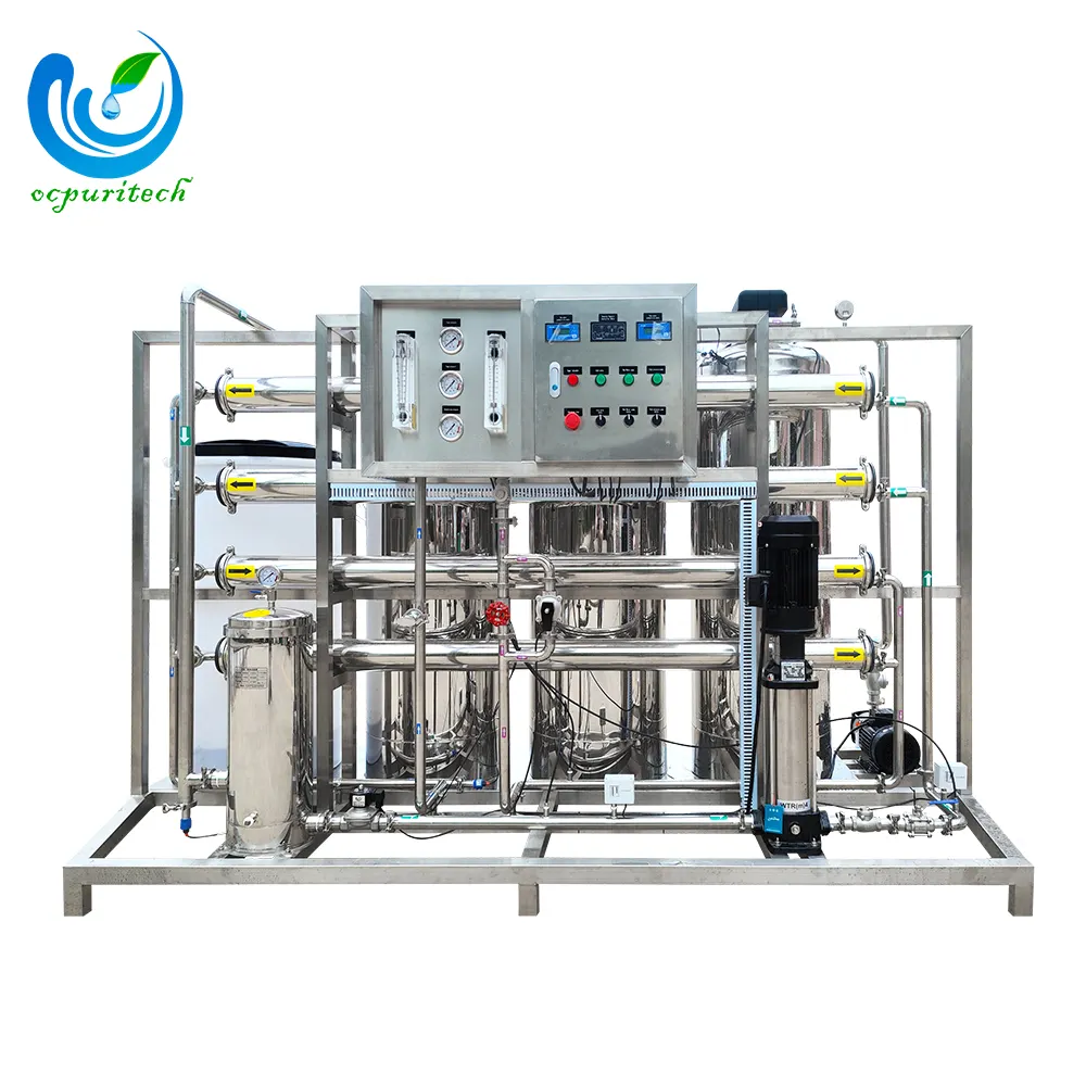 Industrial 2TPH Reverse Osmosis System Water Treatment Machinery for Sale in Nigeria