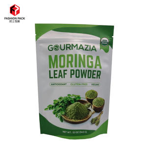 मैट खत्म कर 12OZ 340G MORINGA पत्ता पाउडर आंवला बेरी पाउडर बैग करते डिजिटल मुद्रण पन्नी थैली खड़े हो जाओ - Product Image 6
