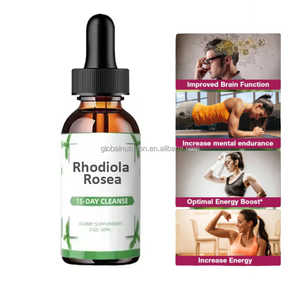 オースレソン オーガニック ロディオラエキス（イワベンケイ）ストレス軽減、気分サポート、集中力向上 ロディオラ根エキス液滴 - Product Image 2