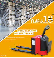 3ton Full Electric Pallet Jack starke Batterie und leistungs starke Hydraulik pumpe elektrischer Paletten wagen sehr stabil