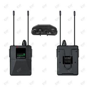 Wireless IEM AC-220 Dual Channel Stereo In Ear Monitor System 60m Range <b>XLR</b> Connector Lightweight Portable for Stage Performance - Product Image 5
