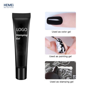 HEMEI Fábrica OEM/ODM Colores Mago Estampado <span class=keywords><strong>Gel</strong></span> Esmalte Plantillas Pintura para Nail Art Design - Product Image 3