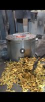 Four de fusion à creuset à gaz 120KW 500KG 380V à économie d'énergie pour fonderie de moulage sous pression d'alliages d'aluminium OEM