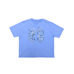 เสื้อยืดฮิปฮอปวินเทจสไตล์สโตนวอช ย้อมสีแบบแอซิดวอช ผ้าฝ้าย 100% ปักลายถักแบบลำลองสำหรับผู้ชาย สั่งทำได้ - Product Image 3