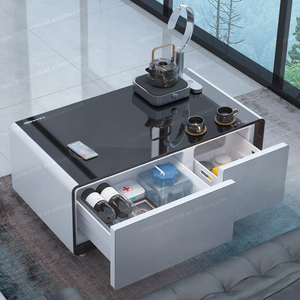 2026 Smart Coffee <b>Table</b> Smart Refrigerator with Wireless Charging Multifunctional Small Refrigerator Furniture - Product Image 1