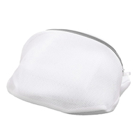 Sac à chaussures en maille respirante avec fermeture à glissière, sac à linge durable pour chaussures, sac à chaussures pour voyage et machine à laver