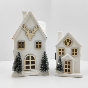 Venta caliente Europa Retro <span class=keywords><strong>Casa</strong></span> Forma Light Up Adornos Hollow Out para la decoración del <span class=keywords><strong>hogar</strong></span> - Product Image 6