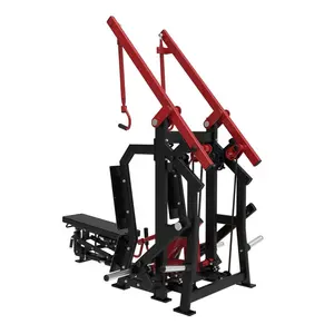 Good Design Commercial Gym Equipment Plate Loaded Back Training Lat Puldown Long Row Superset