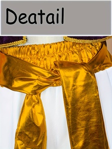 2 uds. Traje árabe para niños, pantalones superiores, cinturón, ropa <span class=keywords><strong>de</strong></span> Halloween para niños, <span class=keywords><strong>disfraz</strong></span> <span class=keywords><strong>de</strong></span> actuación <span class=keywords><strong>de</strong></span> Príncipe árabe - Product Image 4