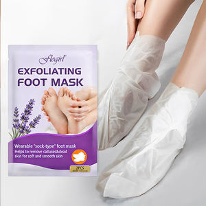 Sarung Tangan Kaki Lavender Logo Kustom, Masker Kaki Melembapkan, Memutihkan, dan Menutrisi untuk Pria Wanita - Product Image 6