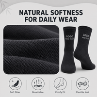 Chaussettes en coton personnalisées en gros pour hommes, chaussettes de travail formelles pour affaires avec logo, coffret cadeau, fabricant de haute qualité