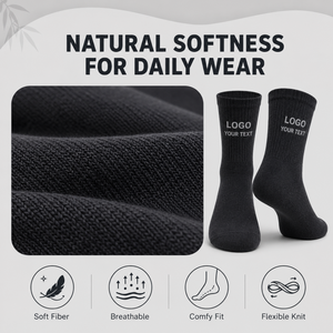 Wholesale Custom Cotton <b>Socks</b> for Men Formal Business Dress Work <b>Socks</b> with Logo Gift Box Set High Quality Manufacturer - Product Image 5