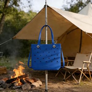Sac de plage XL en gros d'usine, sac à main Simply Southern, sac de plage en EVA, sac de plage en silicone - Product Image 3