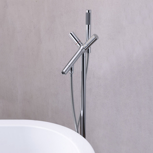 <span class=keywords><strong>Mitigeur</strong></span> de baignoire sur pied - <span class=keywords><strong>Mitigeur</strong></span> en laiton certifié Watersense pour baignoires de luxe autoportantes - Product Image 3