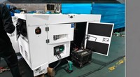 Groupe électrogène diesel silencieux JSST 10KVA-35KVA avec ATS, refroidissement par eau, démarrage automatique, armoire de commande pour usage industriel et commercial