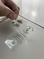 Autocollants de transfert UV personnalisés, étiquettes de luxe imperméables, autocollants de transfert de logo, décalcomanies 3D en vinyle UV DTF, cadeau artisanal