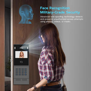 אינטרקום וידאו עם מצלמת דלת לדירה/וילה, דגם חדש מבית מפעל מספר 1, רב מכר, עם מסך מגע ו-WiFi - Product Image 4
