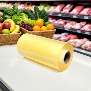 Rouleau de papier, <span class=keywords><strong>film</strong></span> alimentaire transparent en polyéthylène, <span class=keywords><strong>film</strong></span> polyester 12 microns, <span class=keywords><strong>film</strong></span> alimentaire en PVC - Product Image 1