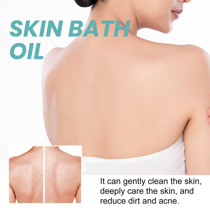 EELHOE Herbal Bath Oil for Skin Care Body Cleansing Repairing Moisturizing and Lubricating