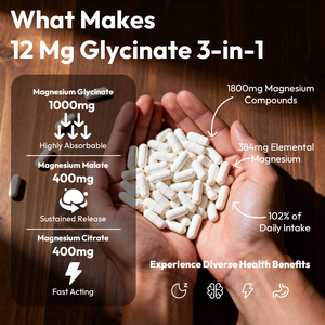 LIFEWORTH Premium <span class=keywords><strong>Magnesium</strong></span> Glycinaat Complex - Zeer absorbeerbaar <span class=keywords><strong>magnesium</strong></span> <span class=keywords><strong>supplement</strong></span> voor stress, slaap & spierondersteuning - Product Image 3