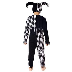 Baige ฮาโลวีนเด็กชายสีดํา/สีขาวเด็กชายปีศาจตลกปีศาจตัวตลกเครื่องแต่งกาย - Product Image 5