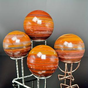 Cristal Curativo de Alta Calidad al por Mayor, Esfera de Piedra de Tigre Colorida Natural, Marca CrystalHola, Pulida para Decoración del Hogar - Product Image 3