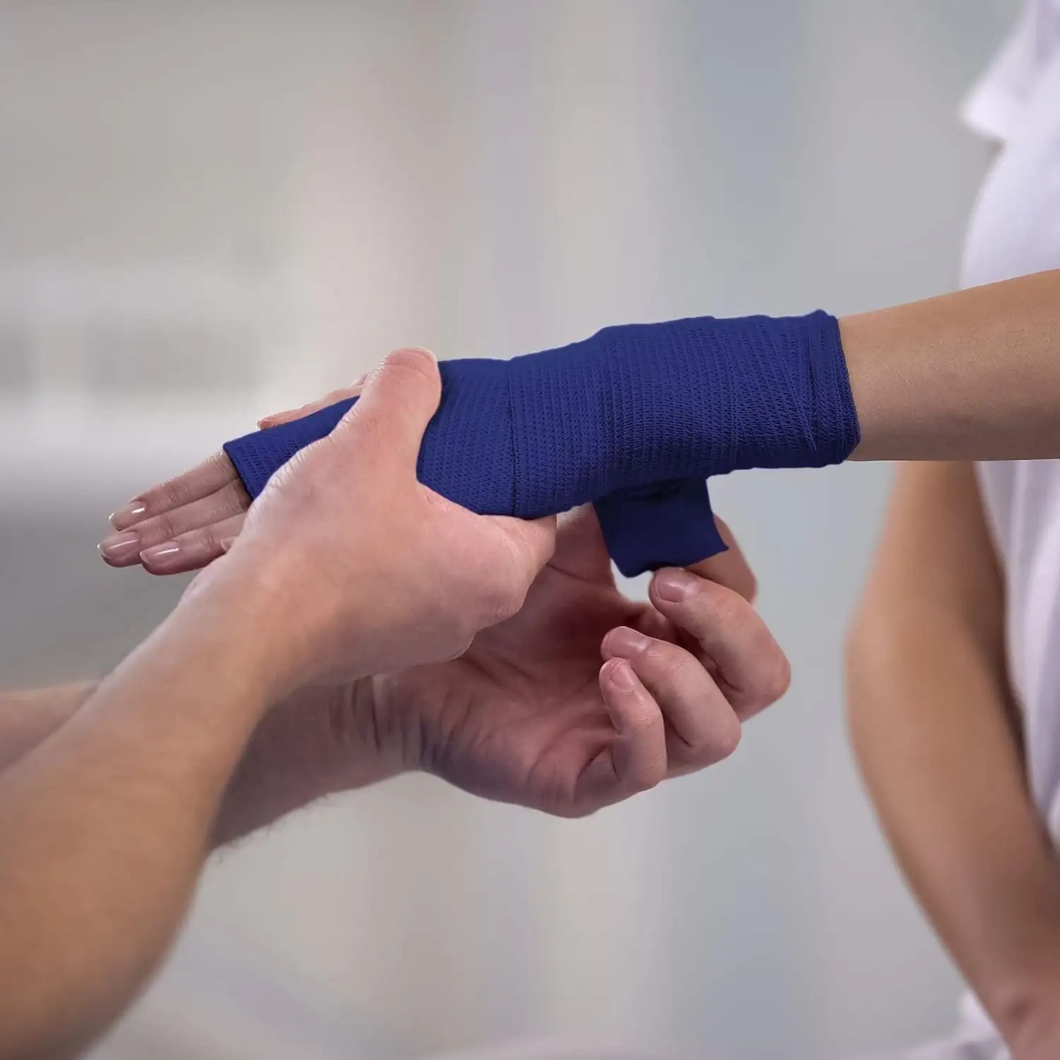 Fabrik Direkt verkauf Günstige Vlies Hautpflege Elastische Bandage Fußball Socken Für Haustiere Mehrfarbig Kunden spezifische kohäsive Bandage