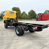 Camión Volquete Pequeño de 4 Toneladas con Motor Diésel, Volante a la Derecha, Mini Camión para Transporte de Carga
