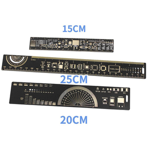3 Type 1 Set 15cm 20cm 25cm PCB Ruler Multi-functional Measuring Tool <strong>Resistor</strong> Capacitor Chip IC <strong>SMD</strong> Diode Transistor - Product Image 1