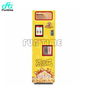 เครื่องกดป๊อปคอร์นแบบหยอดเหรียญอัตโนมัติเครื่องผลิตป๊อปคอร์นแบบหยอดเหรียญบริการตนเอง - Product Image 3