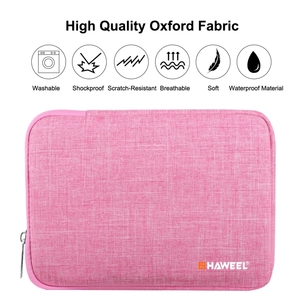 Venta caliente HAWEEL 9,7 pulgadas manga Tablet Laptop Case bolsa cremallera maletín bolsa de transporte para iPad <span class=keywords><strong>Galaxy</strong></span> 9,7 pulgadas tabletas - Product Image 4