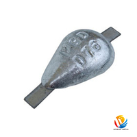 Ánodo de Zinc ASTM B418 de 3 kg, 10 kg, 12 kg, Sacrificio Electrolítico