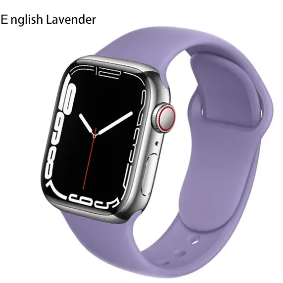 Cinturino in Silicone per cinturini Apple Watch Silicone per Apple Watch Series 7 6 5 4 <span class=keywords><strong>Band</strong></span>