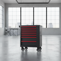 Armoire à outils professionnelle à 7 tiroirs, chariot d'atelier pour garage, pour réparation, support OBM et ODM