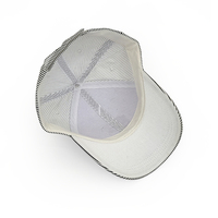 Gorra de béisbol unisex ajustable a la moda de estilo rayado simple gorra de béisbol de alta calidad personalizable logotipo bordado estilo callejero