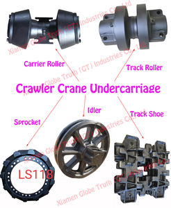 Pièces de rechange de train d'atterrissage de grue KH300 CCH500 CX500 <span class=keywords><strong>CX550</strong></span> KH125 SCC750 chaussure de voie - Product Image 6